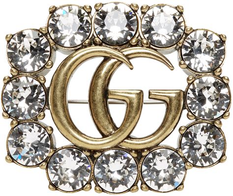 gucci gg marmont brooch